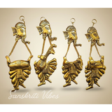 Wall Hanging Ganesha Ji Decorative Aluminium Wall Art Beautiful Ganesh Wall Decor Ideal for Home and Wedding Gifts - Retail Maharaj