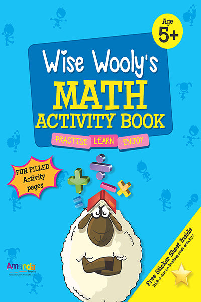 Wise Wooly's Math Activity Book Age 5+ - Retail Maharaj