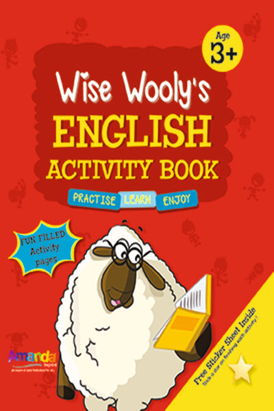 Wise Wooly's English Activity Book Age 3+ - Retail Maharaj