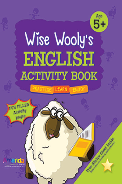 Wise Wooly's English Activity Book Age 5+ - Retail Maharaj