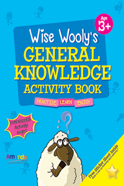 Wise Wooly's General Knowledge Activity Book Age 3+ - Retail Maharaj