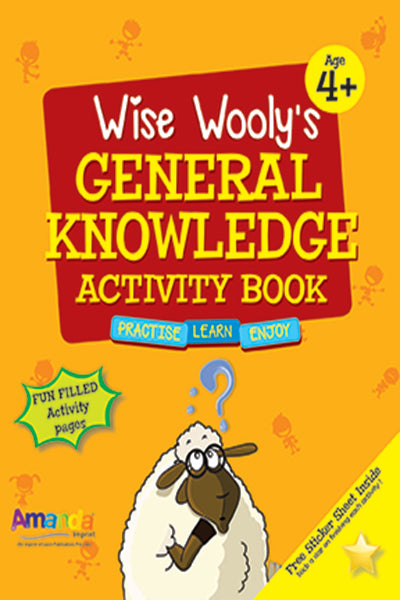 Wise Wooly's General Knowledge Activity Book Age 4+ - Retail Maharaj