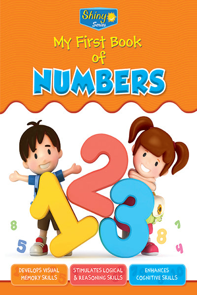 Shiny Series-MY First Book of Numbers - Retail Maharaj