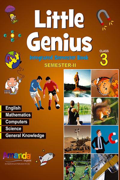 Little Genius Integrated Semester Book-3 (Sem-2) - Retail Maharaj
