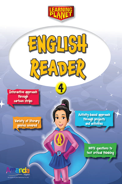 Learning Planet English Reader-4 - Retail Maharaj