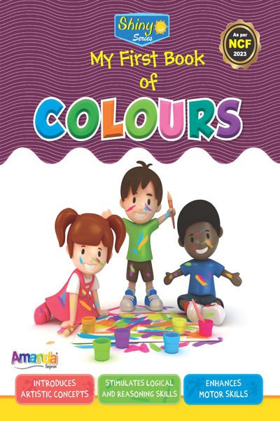 Shiny Series-MY First Book of Colours - Retail Maharaj