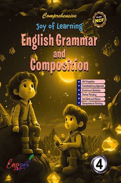 Comprehensive Joy Of Learning English Grammar And Composition -4 - Retail Maharaj