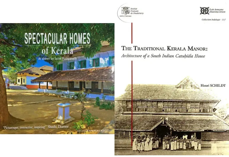 Traditional Kerala Houses (Set of 2 Books) - Retail Maharaj