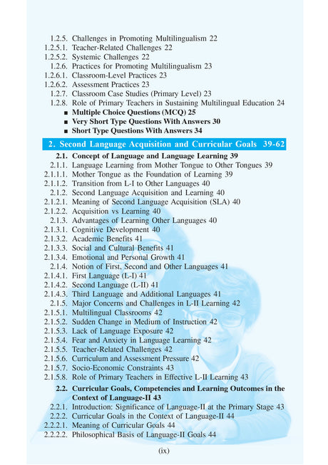 NIOS Bridge Course 4_Pedagogy of Language-II English (Englsh Version) - Retail Maharaj