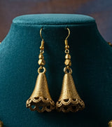 Premium Authentic All-Brass Dokra Jewelry – The Heritage Bells Necklace Set with Earrings | Handmade Tribal Statement Jewelry