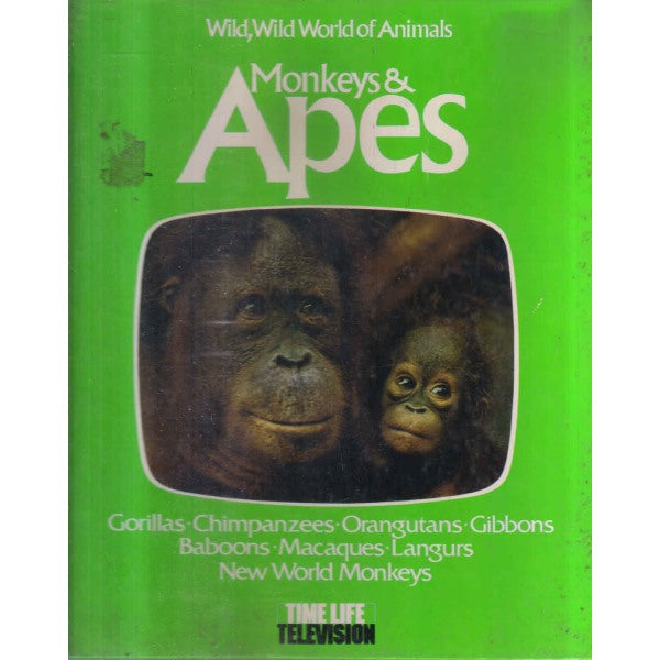 Monkey And Apes Wild, wild world of animals Time life books - Retail Maharaj