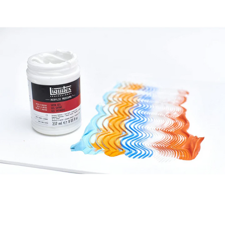 Liquitex Acrylic Satin Gel 237ML Transparent - Retail Maharaj