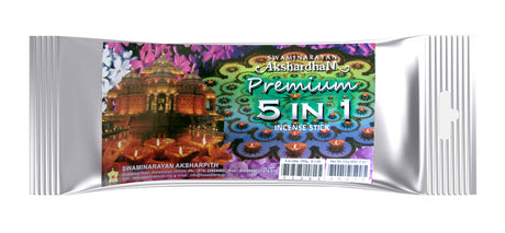 Akshardham: 5-in-1 (50gm per bag) 9" Stick | Pouch - Retail Maharaj