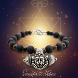Original Tulsi with Tiger Ball Special Narasimha Strong Kavach Silver Bracelet – 92.5% Pure Silver Spiritual Jewelry - Retail Maharaj