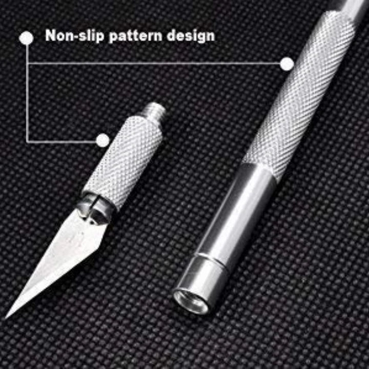 HS Detail Pen Cutter with 5 Interchangeable Blades - Retail Maharaj