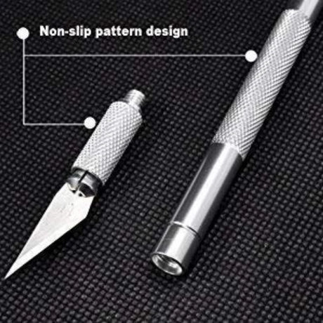 HS Detail Pen Cutter with 5 Interchangeable Blades - Retail Maharaj