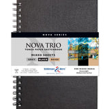 Stillman Birn Trio Nova Series Toned Sketchbook Wirebound - Retail Maharaj