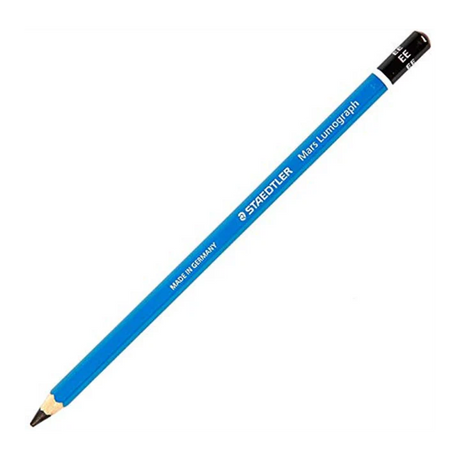 Staedtler Mars Lumograph EE Graphite Pencil Set of 12 for Professional Drawing and Sketching - Retail Maharaj