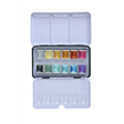 Brustro Metallic Watercolour Set of 12 Half Pans - Retail Maharaj