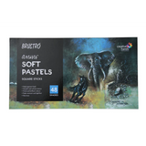 Brustro Artists' Soft Pastels Set of 48 – Vibrant & Blendable Colors for Artists - Retail Maharaj