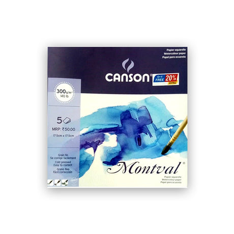 Canson Montval Watercolour Paper Cut Pack 185 GSM Open Stock - Retail Maharaj