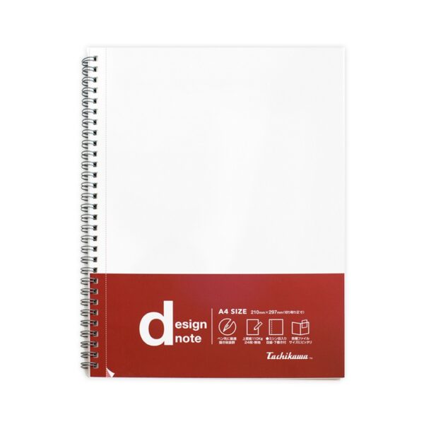 Tachikawa Design Note Japanese Calligraphy Drawing Notebook 110 GSM - Retail Maharaj
