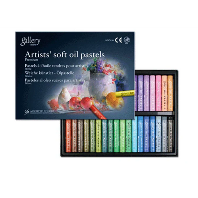 Mungyo Gallery Artist Soft Oil Pastels Set of 36 Colors - Retail Maharaj