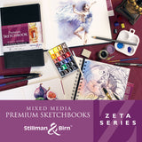 Stillman Birn Zeta Series Extra Heavyweight Smooth Paper Sketchbook Open Stock - Retail Maharaj