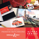 Stillman and Birn Alpha Series White Sketchbook for Dry Media Ink and Light Wash - Retail Maharaj