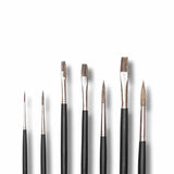 Retail Maharaj Mix Media Brush Set of 7 Velour - Retail Maharaj