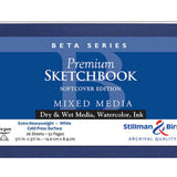 Stillman and Birn Beta Series Extra Heavyweight Sketchbook for Watercolor and Mixed Media - Retail Maharaj