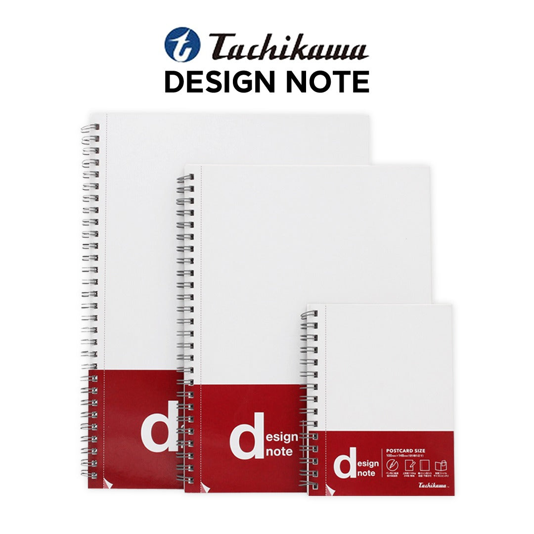 Tachikawa Design Note Japanese Calligraphy Drawing Notebook 110 GSM - Retail Maharaj