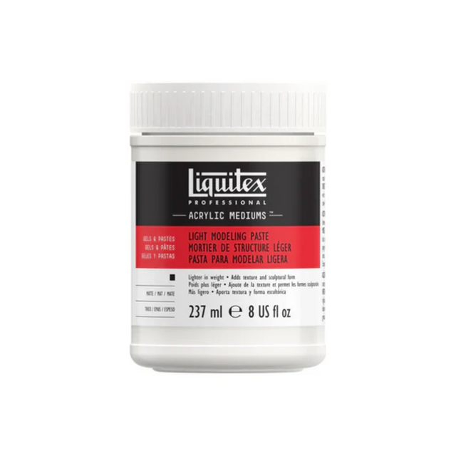 Liquitex Professional Acrylic Medium 237 ml Light Modeling Paste - Retail Maharaj