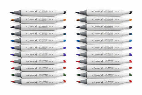 Camel Art Markers Pack of 24 Shades - Retail Maharaj