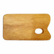 Retail Maharaj Wooden Painting Palette 34x19cm with Thumb Hole - Retail Maharaj