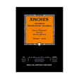 Arches Aquarelle Watercolour Rough Grain Paper Pad Open Stock 12 Sheets - Retail Maharaj