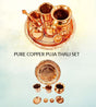 Divya Tamra Shuddh Puja Thali Set - Retail Maharaj