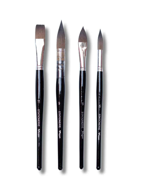 Stationerie Wash Mop Set of 4 Kolinsky Synthetic - Retail Maharaj