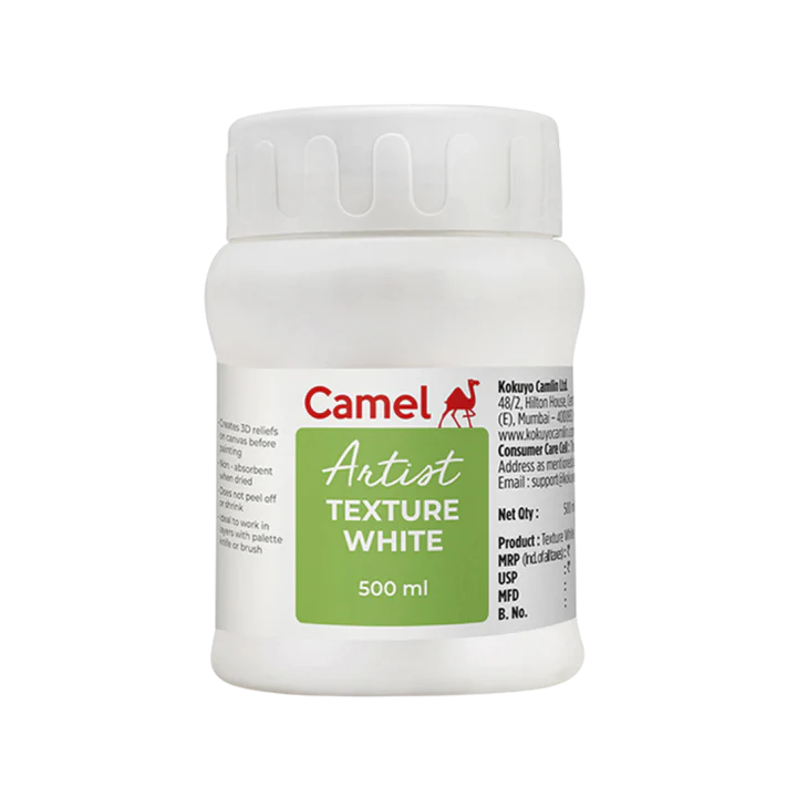 Camlin Kokuyo Texture White 500 ml - Retail Maharaj