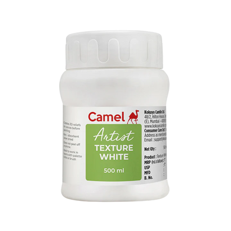 Camlin Kokuyo Texture White 500 ml - Retail Maharaj