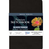 Stillman and Birn Black Nova Series Sketchbook for Mixed Media and Ink - Retail Maharaj