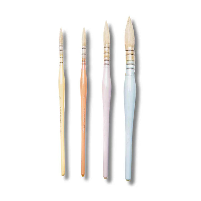 Stationerie Artists' Natural White Goat Hair Mop Set of 4 - Retail Maharaj