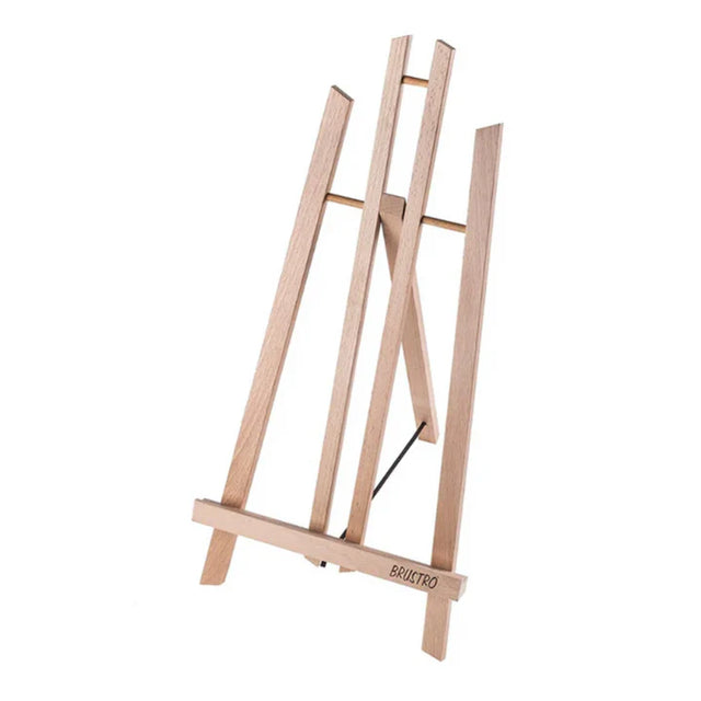 Brustro 20" A-Frame Wooden Tabletop Easel – Lightweight Beechwood, Foldable, Adjustable Legs - Retail Maharaj