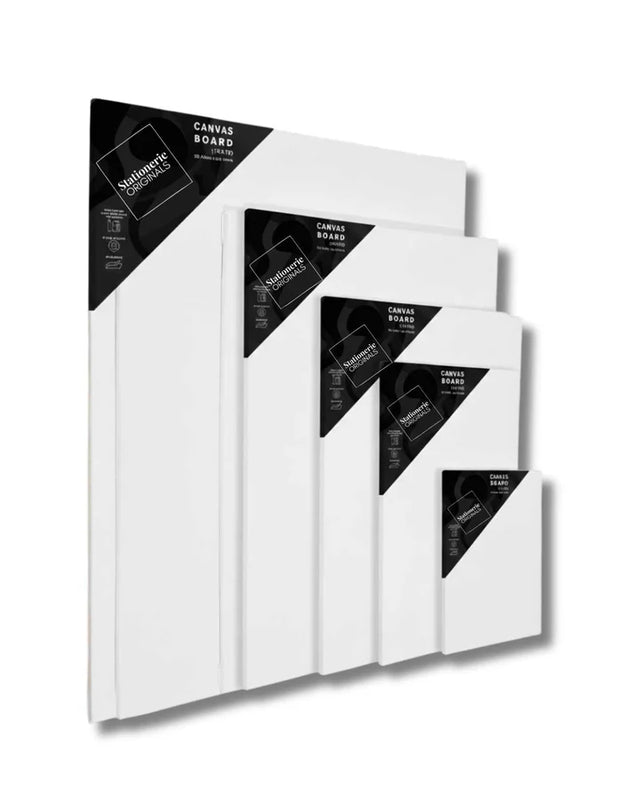 Stationerie Canvas Boards Set for Painting 8 pcs - Retail Maharaj