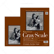 Strathmore 400 Series Gray Scale Drawing Pad 80 lb Assorted Tones - Retail Maharaj