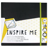 Derwent Graphik Inspire Me Pattern Marker Sketchbook 120 GSM - Retail Maharaj