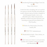 Retail Maharaj Long Liner Brush Silver Matt Edition - Retail Maharaj