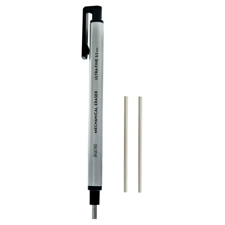 Brustro Mechanical Precision Retractable Eraser 2.3mm Ultra Fine Tip - Retail Maharaj