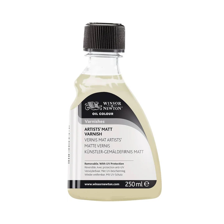 Winsor & Newton Artists Matte Varnish 250 ml - Retail Maharaj
