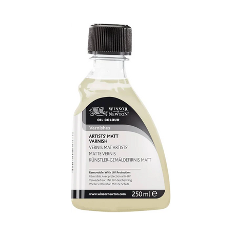 Winsor & Newton Artists Matte Varnish 250 ml - Retail Maharaj